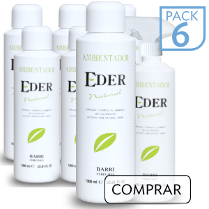 Ambientador EDER Pack Poupança 6 litros.